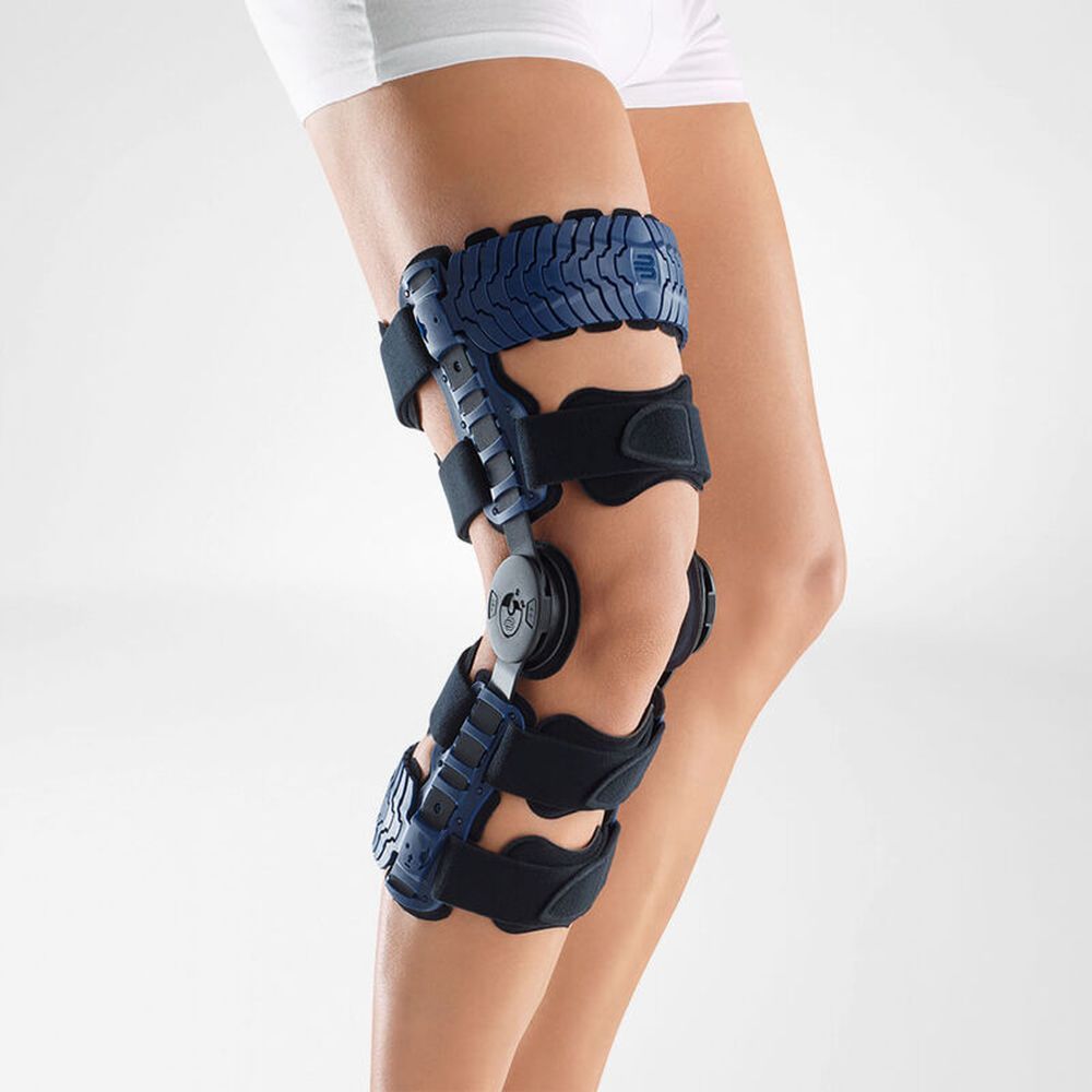 Kniebrace Voor Medisch Gebruik SecuTec® Genu Flex flexibele knieorthese voor stabilisatie bij bandletsel en revalidatie
